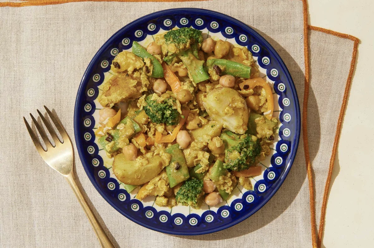 グリーンスプーン モロッコいんげんとひよこ豆のバターカレーサラダ ダイエット向け