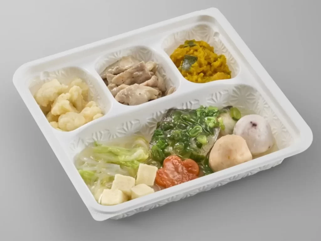 食宅便やわらかい食事新パッケージ